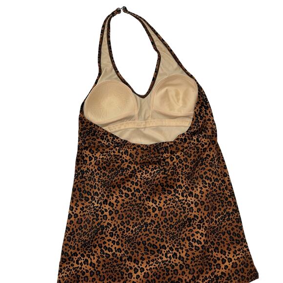 Islander one Piece Women's Size 10 Animal Print Bathing Suit - Picture 5 of 10